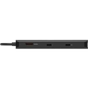Station d'accueil V7 UCMINIDOCK-PT USB Type C pour Ordinateur - 85 W - Noir - 4K - 3840 x 2160 - USB Type-A - USB Type-C -