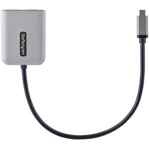StarTech.com USB-C to Dual HDMI Adapter, USB Type-C Multi-Monitor MST Hub, Dual 4K 60Hz HDMI Laptop Display Extender / Spl