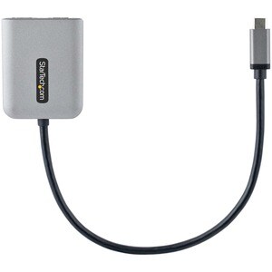 StarTech.com USB-C to Dual HDMI Adapter, USB Type-C Multi-Monitor MST Hub, Dual 4K 60Hz HDMI Laptop Display Extender / Spl