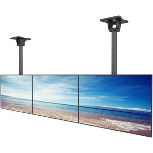 Kanto MBC311T Ceiling Mount for Menu Board, Digital Signage Display, Display Screen, TV - Height Adjustable - 3 Display(s)