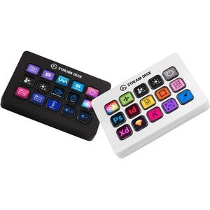 Elgato Stream Deck MK.2 - White - Cable Connectivity - USB 2.0 Interface - 15 Key(s) - PC, Mac - White