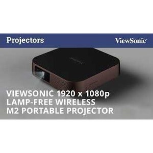 PROJETOR VIEWSONIC M2 LED RESOL UCAO 1920X1080 1200 LUMENS 1 ANO