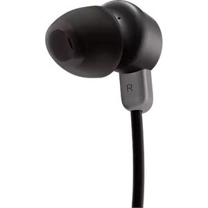 Lenovo Go Wired Earbud Stereo Earset - Thunder Black - Binaural - In-ear - 32 Ohm - 50 Hz to 10 kHz - 120 cm Cable - Noise