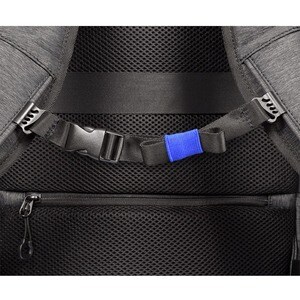 Port San Francisco Carrying Case (Backpack) for 25.4 cm (10") to 39.6 cm (15.6") Notebook - Grey - Water Proof Zipper, Wat