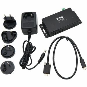 Tripp Lite series U460-2A2C-IND USB-Hub - USB-Typ C - Extern - Schwarz - UASP-Support - 4 Total USB Port(s) - 2 USB 3.0 Po