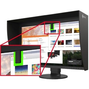 27-INCH WIDE GAMUT LCD WITH 2560 X 1440 PIXELS EIZO COLOREDG