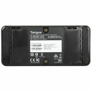 Targus USB Tipo C Base de conexión para Portátil - Conforme con normas TAA - 1 x RJ-45 Ports - Red (RJ-45) - Cableado - 100W