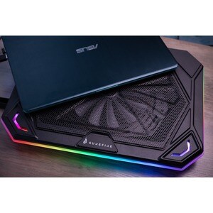 SUREFIRE Bora X1 Kühlpad - Biszu 43,2 cm (17 Zoll) Bildschirmgröße Notebook Unterstützung - 1 Lüfter - 750 - Metallgewebe,