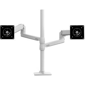 LX DUAL STACKING ARM TALL POLE BLACK ACCENTS POLISHED