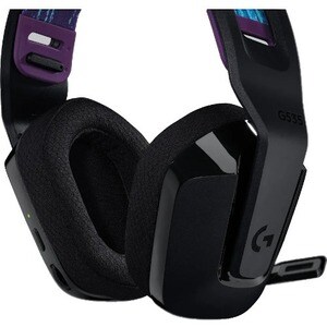 Casque de jeu Logitech G G535 - Câblé / Sans fil - Design Supra-auriculaire - Stéréo - Couleur Noir - Binaural - Contour d