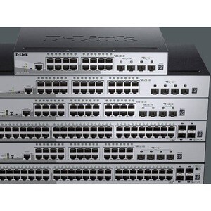 D-Link DGS-1510 DGS-1510-52X 48 Anschlüsse Verwaltbar Ethernet-Switch - 3 Unterstützte Netzwerkschicht - Modular - Verdril