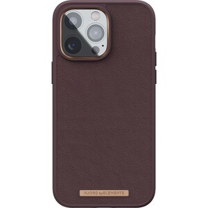 Coque Njord - pour Apple iPhone 14 Pro Smartphone - Marron foncé - Résistant aux chocs, Résistant aux rayures, À l'abri de