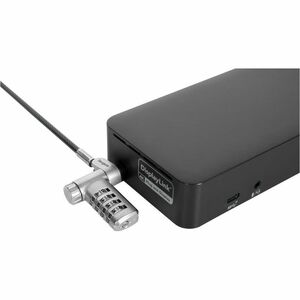 Targus DEFCON ASP96GLX-25S Cable Lock For Docking Station, Monitor, Notebook - 1.98 m Cable - 4-digit - Patented T-bar/Com