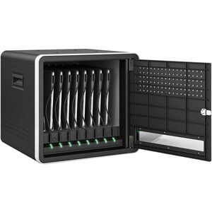 ALOGIC Smartbox Power Cube + 8 Bay USB-C Notebook & Tablet Stackable Charging Cabinet - Up To 14 Devices