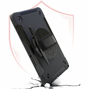 CTA Digital Carrying Case for 26.7 cm (10.5") Samsung Galaxy Tab A8 Tablet, Stylus - Drop Resistant, Impact Resistant - Ha