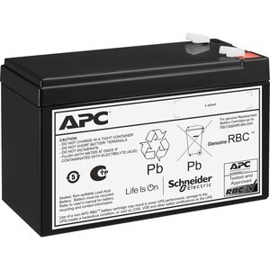 APC by Schneider Electric Unidade da bateria - 24 V DC - Chumbo-ácido - Substituível em funcionamento (Hot-swap)