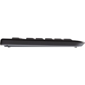 CHERRY DW 3000 Keyboard & Mouse - English (UK) - 1 - USB LPK Wireless RF 2.40 GHz Keyboard - Keyboard/Keypad Color: Black 