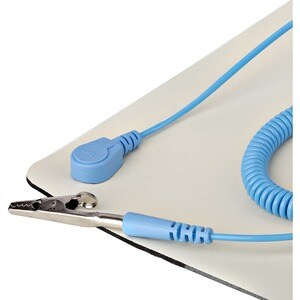 StarTech.com Antistatik-Matte für Mehrzweck - 600 mm Länge x 1200 mm Breite - Rechteckig - PVC, PVC-Schaum - Beige