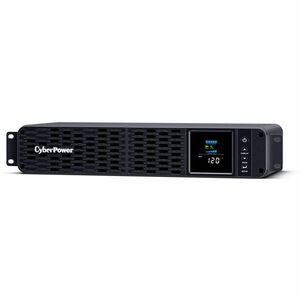 CyberPower CP1500PFCRM2U PFC Sinewave UPS Systems - 1500VA/1000W, 120 VAC, NEMA 5-15P, 2U, Rackmount, Sine Wave, 8 Outlets