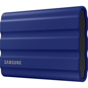 Samsung T7 MU-PE2T0R/WW 2 TB Portable Rugged Solid State Drive - External - Blue - Desktop PC, MAC Device Supported - USB 