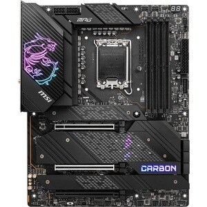 MSI MPG Z690 CARBON WIFI Gaming Desktop Motherboard - Intel Z690 Chipset - Socket LGA-1700 - Intel Optane Memory Ready - A