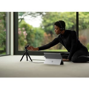 HEADSET USB-C MODERNO PRETO
