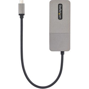 StarTech.com Adattatore USB-C a DisplayPort a 3 Porte - Hub MST per 3 Monitor DP 1.4, Convertitore per Laptop da USB Type-