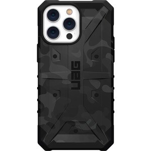 Urban Armor Gear Pathfinder SE Case for Apple iPhone 14 Pro Smartphone - Camouflage Design - Black Midnight Camo - Drop Re