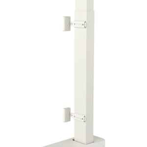 Vogel's RISE Floor/Wall Mount for Display, Display Screen, Flat Panel Display, LCD Display, Interactive Display - White - 
