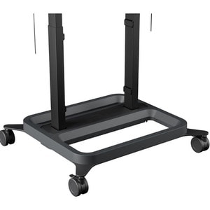 Vogel's Display Cart - 120 kg Load Capacity - 4 Casters - 100 mm Caster Size - Black