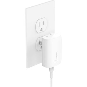 Belkin BoostCharge USB-C PD 3.0 PPS Wall Charger 30W - Power Adapter - 30 W - White
