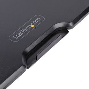 StarTech.com Standing Desk Converter for Laptop, Up to 8kg/17.6lb, Height Adjustable Laptop Riser, Table Top Sit Stand Des