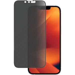 PanzerGlass Tempered Glass Privacy Screen Protector - For 15.5 cm (6.1") LCD iPhone 14, iPhone 13, iPhone 13 Pro - Bump Re