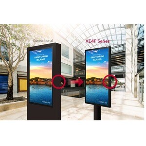 LG 55XE4F-M Digital Signage Display - 55" LCD - 1920 x 1080 - Direct LED - 4000 Nit - 1080p - HDMI - USB - SerialEthernet 