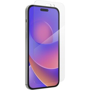 invisibleSHIELD Glass Elite Aluminosilicate Tempered Glass Screen Protector - Clear - For LCD iPhone 14 Pro Max - Fingerpr