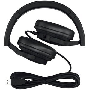 CHERRY HC 2.2 Wired On-ear Stereo Gaming Headset - Black - Binaural - Ear-cup - 32 Ohm - 20 Hz to 20 kHz - 220 cm Cable - USB