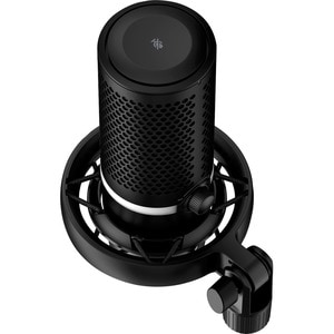 HyperX DuoCast Wired Microphone - Black - Shock Mount - USB