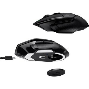 Logitech G LIGHTSPEED G502 X Gaming Mouse - Optical - Wireless - Black - USB - 25600 dpi - Scroll Wheel