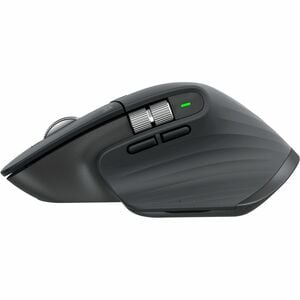 Logitech MX MASTER 3S Performance Wireless Mouse - Darkfield - Wireless - 32.81 ft - Bluetooth/Radio Frequency - 2.40 GHz 