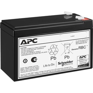 APC by Schneider Electric Battery Unit - 24 V DC - Lead Acid - Hot Swappable