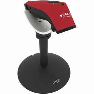 Socket Mobile SocketScan S720, Linear Barcode Plus QR Code Reader, Red & White Dock - Wireless Connectivity - 14.96" Scan 
