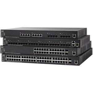 Cisco 550X SG550X-24MP 24 Portas Gerenciável Comutador de camada 3 - Gigabit Ethernet, Ethernet de 10 Gigabit - 10GBase-X,