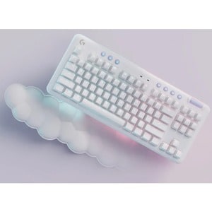 Logitech G G715 Gaming Keyboard - Wireless Connectivity - RGB LED - Danish, Norwegian, Finnish, Swedish, Pan-Nordic - QWER