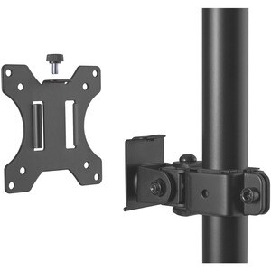 Digitus Dual Vertikal Monitorhalterung, 2x 32", 2x 8 kg. Montage: Klemme, Höchstgewichtskapazität: 8 kg, Minimum Bildschir