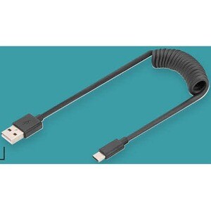 Digitus 1 m USB/USB-C Datentransferkabel - 1 Stück - Cable for Smartphone, Tablet, PC, Notebook - 480 Mbit/s - Abschirmung