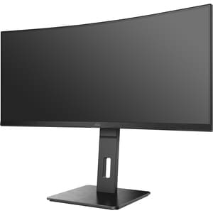 AOC CU34P2A 34" Class UW-QHD Curved Screen Gaming LED Monitor - 21:9 - Textured Black - 86.4 cm (34") Viewable - Vertical 