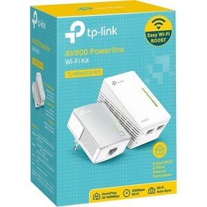 TP-Link TL-WPA4220 Powerline Netzwerkadapter - 2 x Netzwerk (RJ-45) - 500 Mbit/s Stromleitung - 300 m Reichweite unterstüt