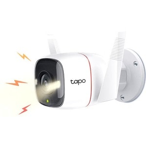 Tapo C320WS 4 Megapixel Outdoor 2K Network Camera - Color - 98.43 ft (30 m) Color Night Vision - H.264 - 2560 x 1440 - 3.2