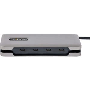 StarTech.com USB Hub - USB 3.2 (Gen 2) Type C - Space Gray - 4 Total USB Port(s) - Windows, Linux, ChromeOS, Mac, iPadOS