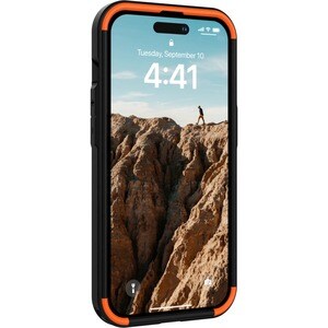 Urban Armor Gear Civilian Rugged Case for Apple iPhone 14 Pro Max Smartphone - Black - Drop Resistant, Shock Absorbing, Im